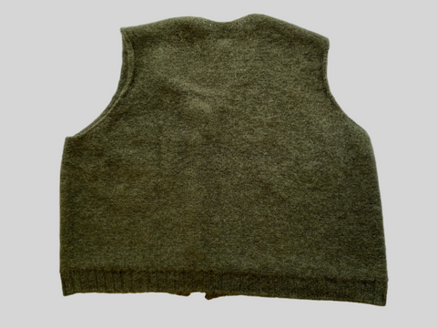 Luna Gallery Mohair and Merino Button Vest
