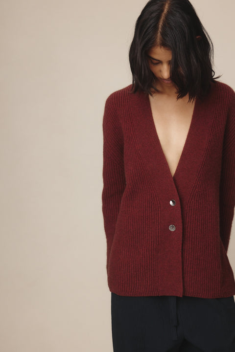 Marle Tulia Cardigan - Dahlia