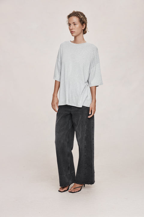 Marle Hele Tee - Grey Marle