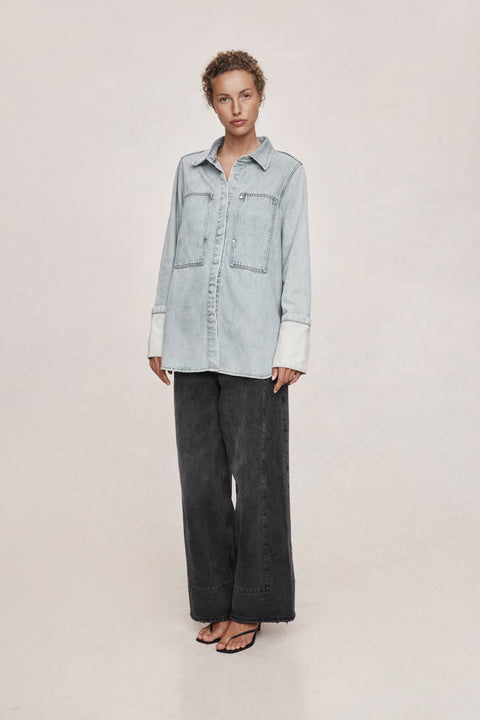 Marle Crosta Shirt - Faded Blue