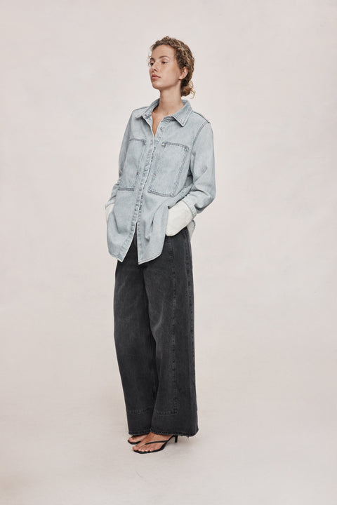 Marle Crosta Shirt - Faded Blue