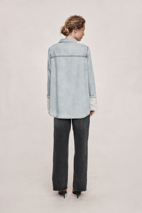 Marle Crosta Shirt - Faded Blue