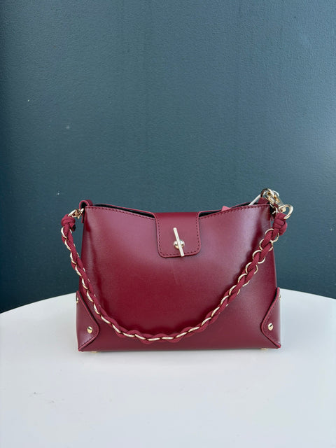 Craie Studio Origami Crossbody Bag - Cherry