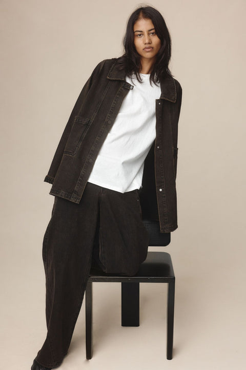 Marle Mono Jacket - Tobacco