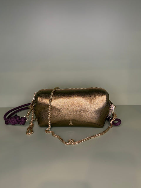 Craie Studio Nuage Crossbody Bag - Metal Khaki