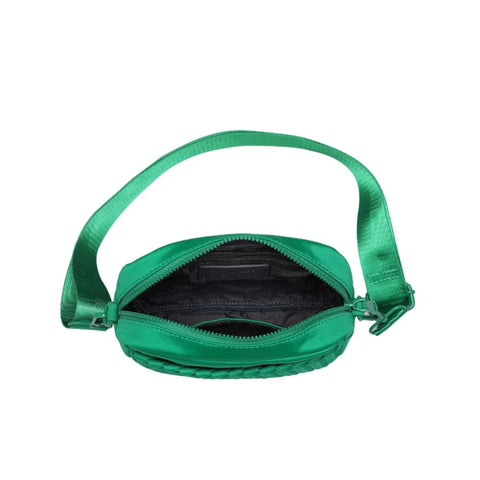 Sol and Selene Woven Neoprene Cross Body Bag - Inspiration