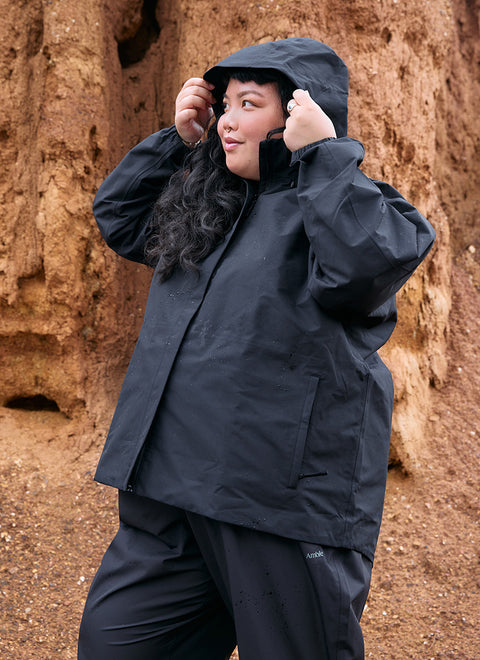 Amble Elements Waterproof Jacket - Black