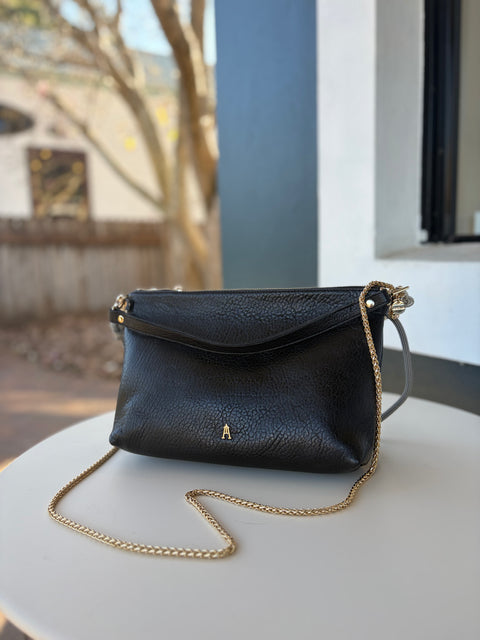 Craie Studio Dual Crossbody Bag - Bubble Noir