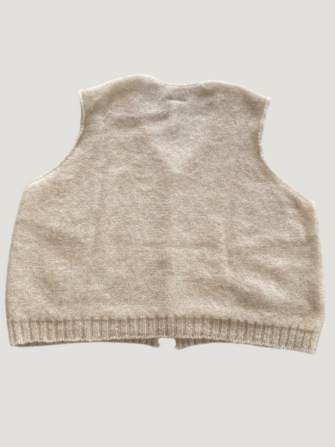 Luna Gallery Mohair and Merino Button Vest