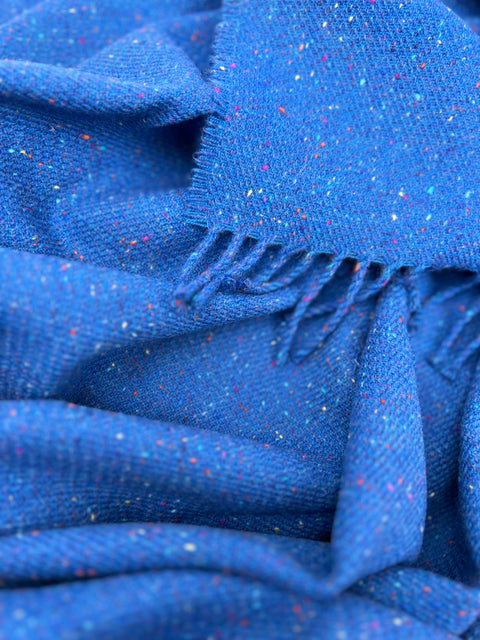 McNutt Of Donegal Lambswool Tweed Throw