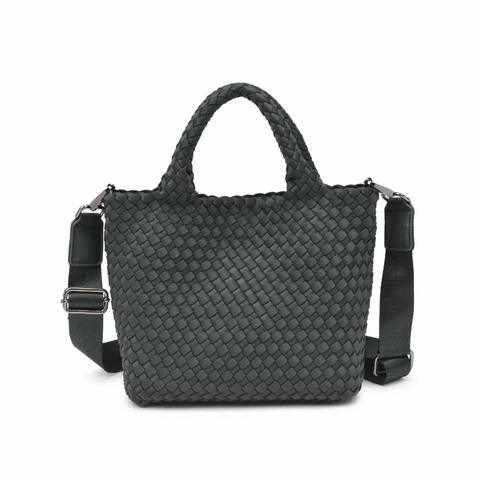 Sol and Selene Woven Neoprene Cross Body Bag - Skys The Limit Small