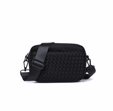 Sol and Selene Woven Neoprene Cross Body Bag - Inspiration