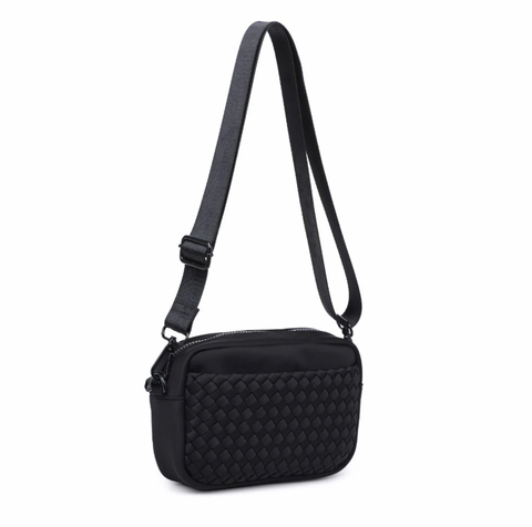 Sol and Selene Woven Neoprene Cross Body Bag - Inspiration