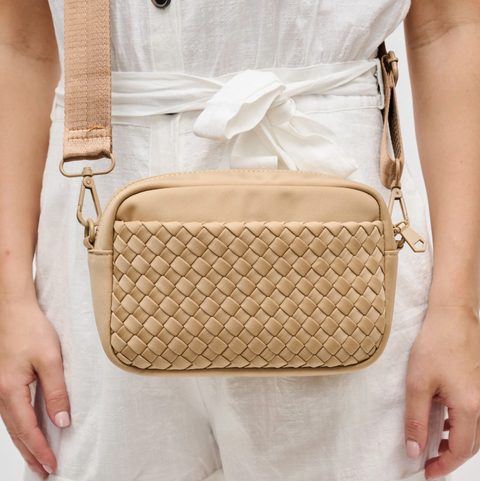 Sol and Selene Woven Neoprene Cross Body Bag - Inspiration