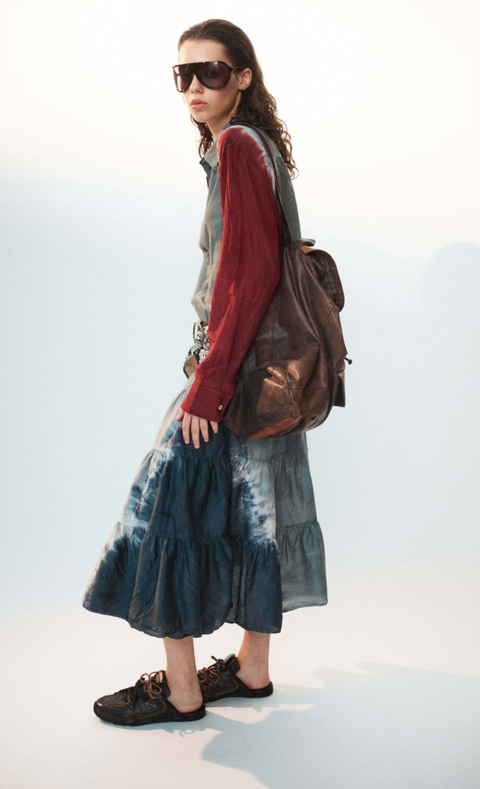 Luuda Silk Cotton Long Shirt