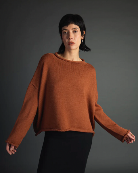 Luna Gallery Merino Wool Roll Neck Jumper