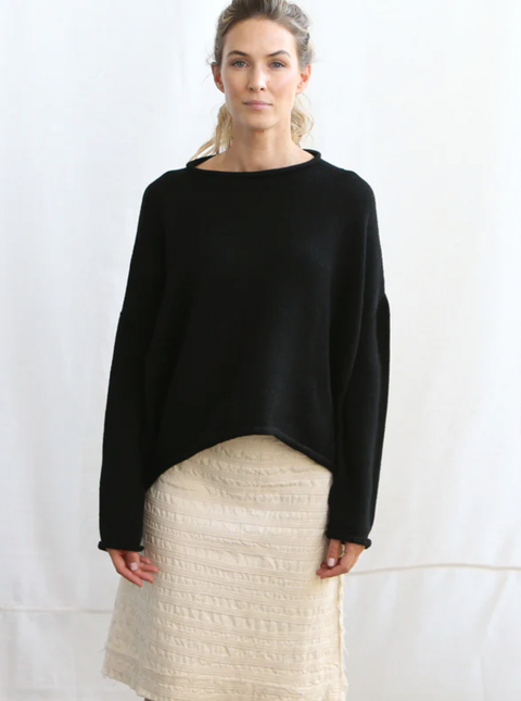 Luna Gallery Merino Wool Roll Neck Jumper