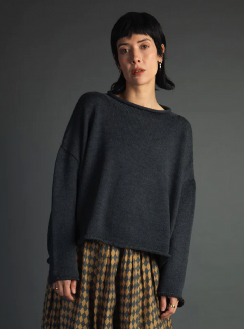 Luna Gallery Merino Wool Roll Neck Jumper