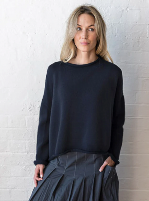 Luna Gallery Merino Wool Roll Neck Jumper