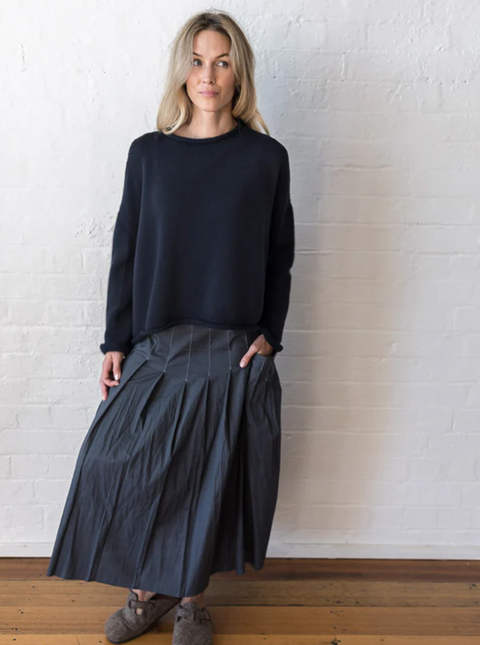 Luna Gallery Merino Wool Roll Neck Jumper