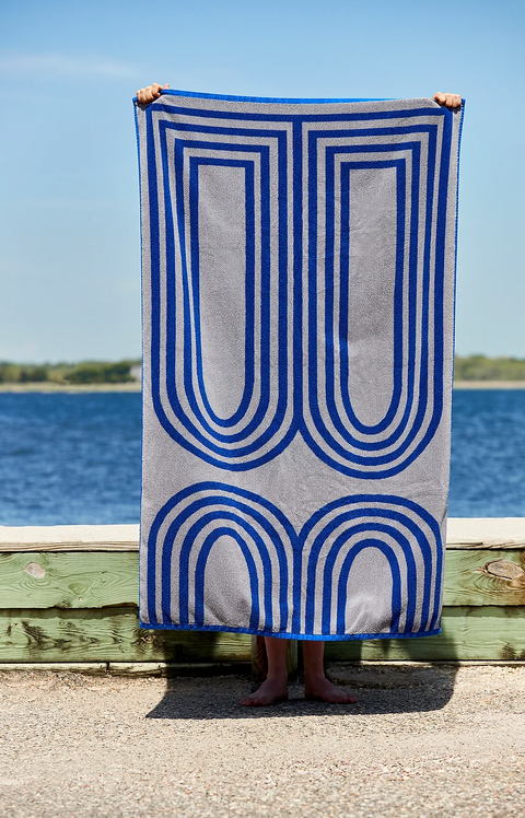 Lateral Objects Arc Towel Cool