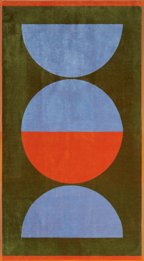 Lateral Objects Ellipse Towel