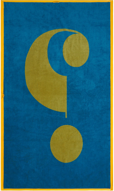 Lateral Objects Question Towel Green