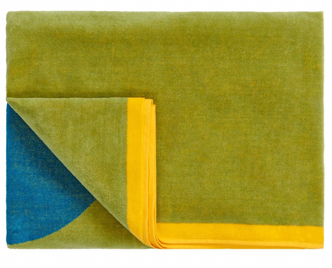 Lateral Objects Question Towel Green