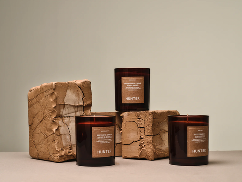 HUNTER CANDLES CAVE | Peppermint + Eucalyptus