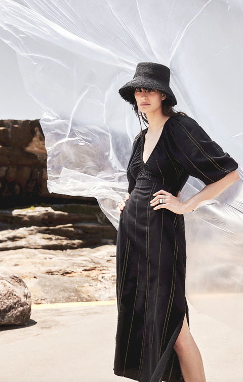 Ilio Nema Semele Kheos Stripe Dress