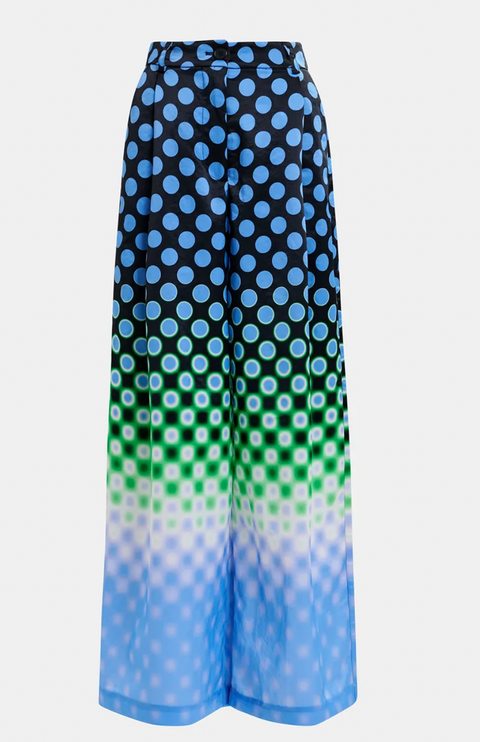 Essentiel Hacie Wide Leg Satin Pants