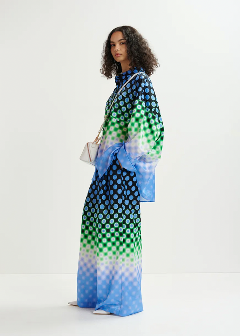 Essentiel Hacie Wide Leg Satin Pants