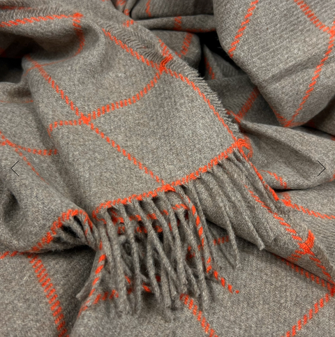 McNutt Of Donegal Merino Cashmere Throw