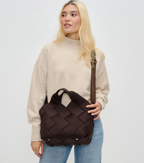 Sol and Solene Woven Neoprene Cross Body Bag - Resilience