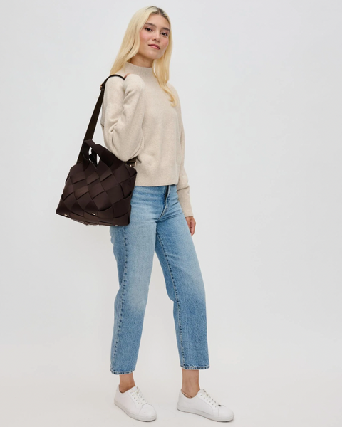 Sol and Solene Woven Neoprene Cross Body Bag - Resilience