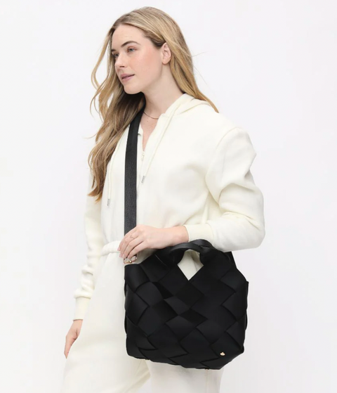 Sol and Selene Woven Neoprene Cross Body Bag - Resilience