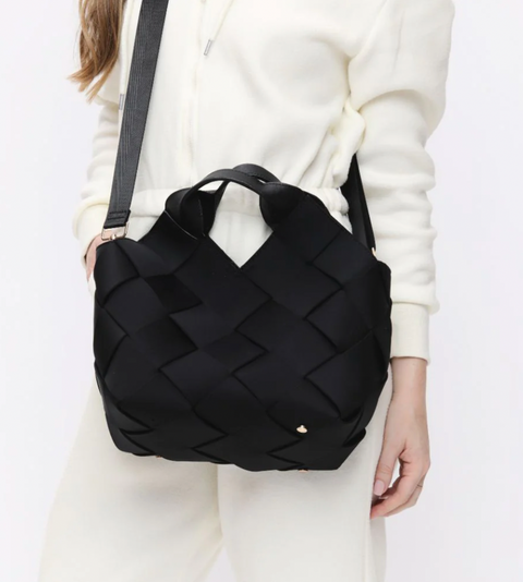 Sol and Selene Woven Neoprene Cross Body Bag - Resilience
