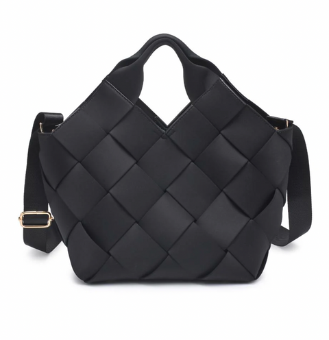 Sol and Selene Woven Neoprene Cross Body Bag - Resilience