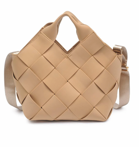 Sol and Solene Woven Neoprene Cross Body Bag - Resilience