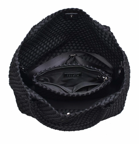 Sol and Selene Woven Neoprene Cross Body Bag - Skys The Limit Medium