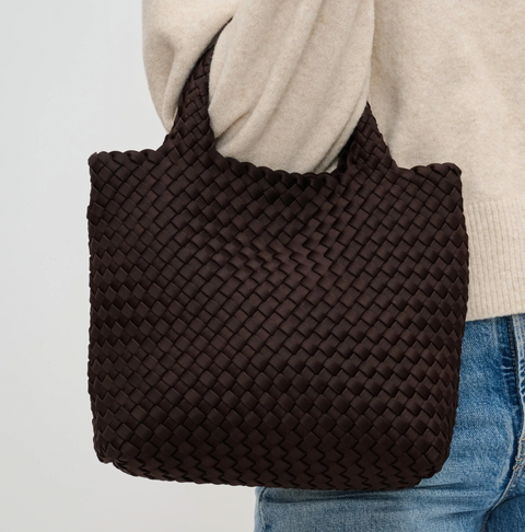 Sol and Selene Woven Neoprene Cross Body Bag - Skys The Limit Small