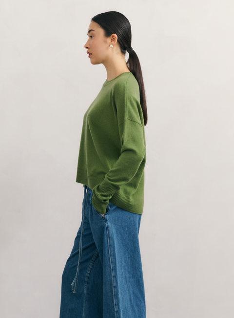 Cashmerism Relaxed Crew Neck Pullover