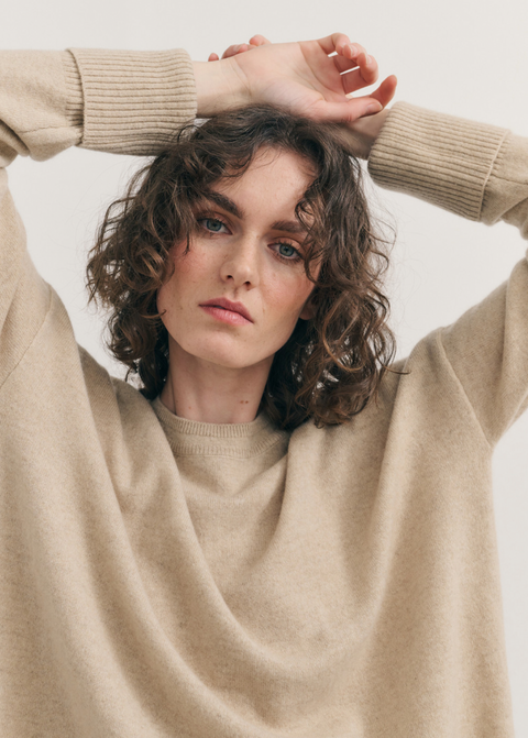 Cashmerism Relaxed Crew Neck Pullover