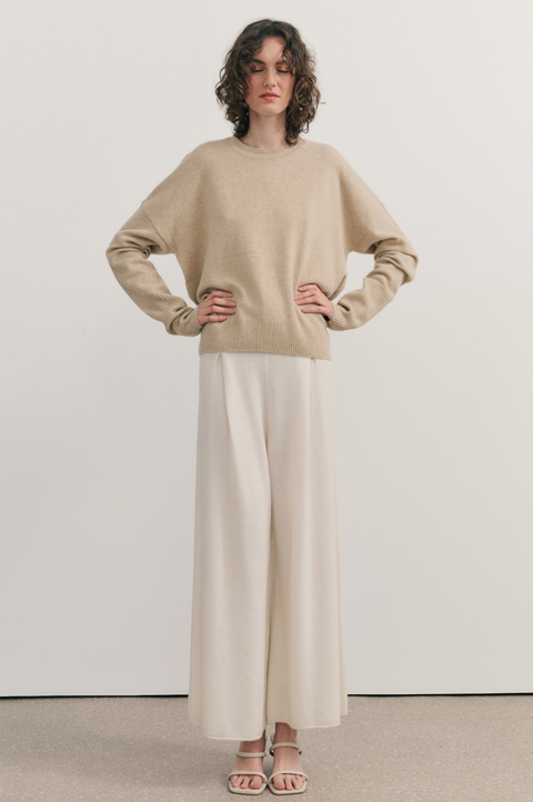 Cashmerism Relaxed Crew Neck Pullover