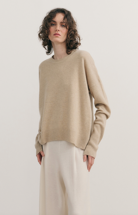 Cashmerism Relaxed Crew Neck Pullover
