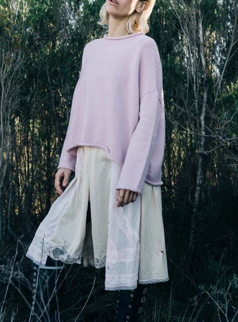 Luna Gallery Merino Wool Roll Neck Jumper