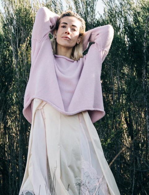 Luna Gallery Merino Wool Roll Neck Jumper