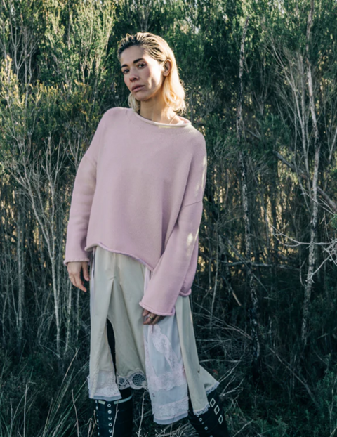 Luna Gallery Merino Wool Roll Neck Jumper