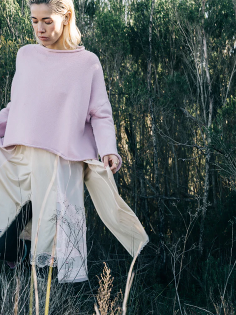 Luna Gallery Merino Wool Roll Neck Jumper