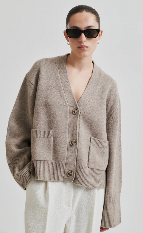 Second Female Alpha Knit Cardigan